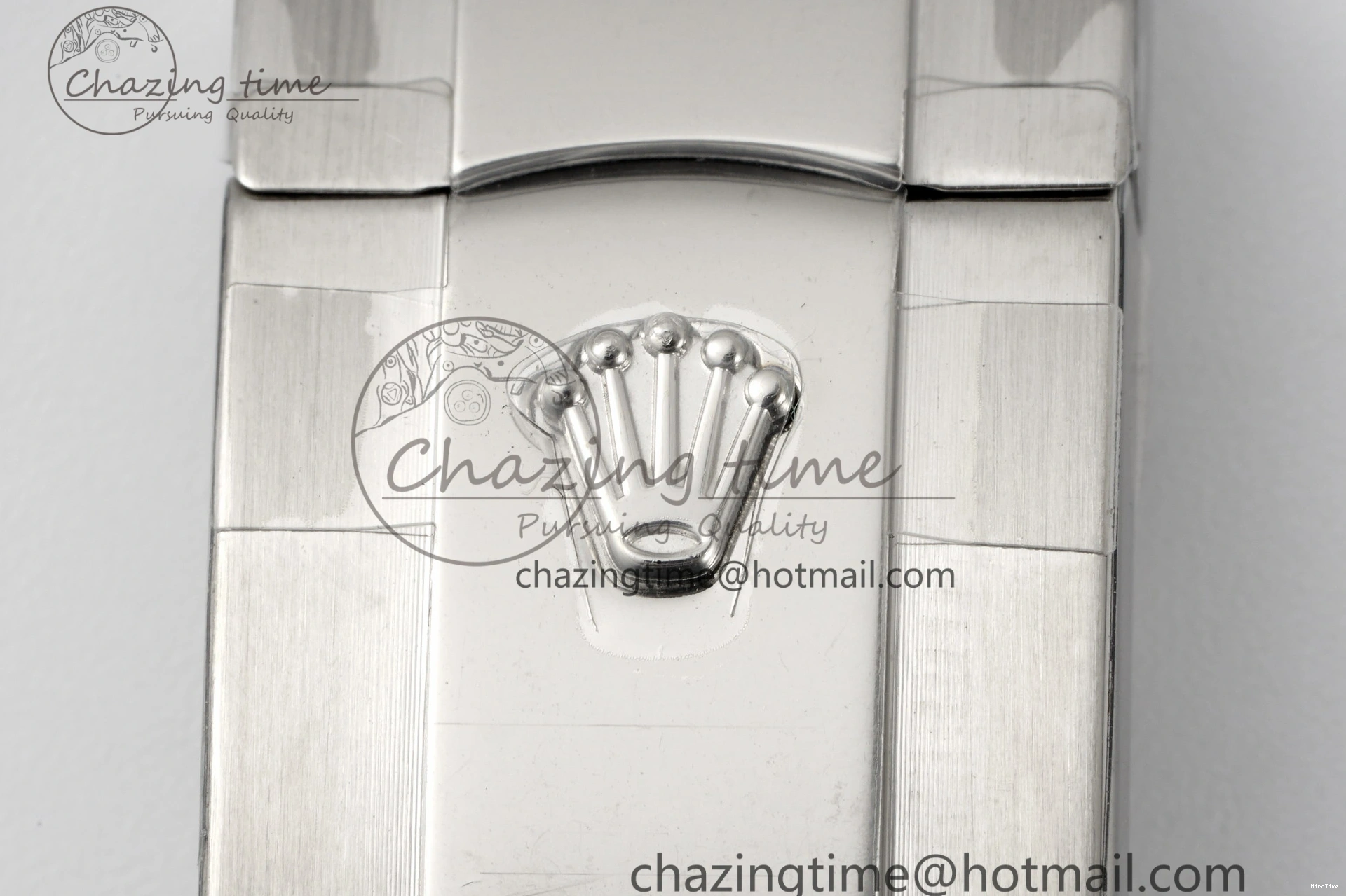 MiroTime 0415 TopPick DateJust 41 SS JDF 904L Steel Blue Textured Dial on Jubilee Bracelet VR3235 V 2235